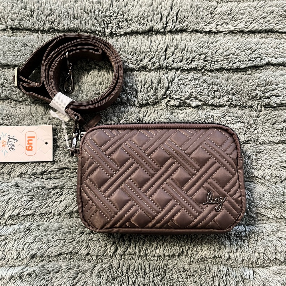 Lug Coupe 2 Crossbody Bag - NWT
Color: Walnut Brown